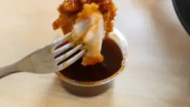 味と構成がよく調和したチキン