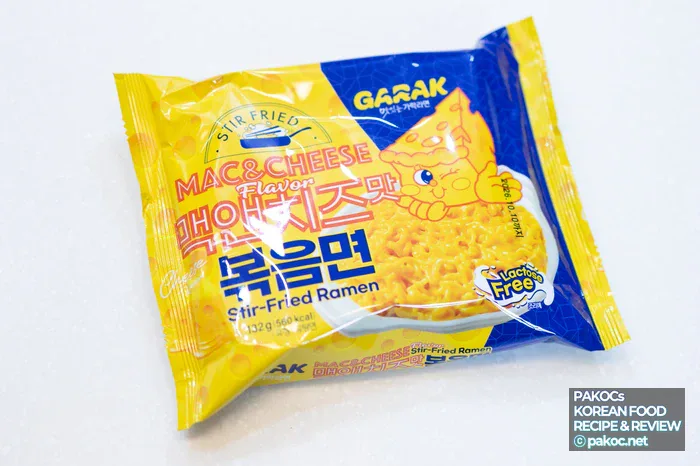 치즈풍미 조미 볶음면 설계