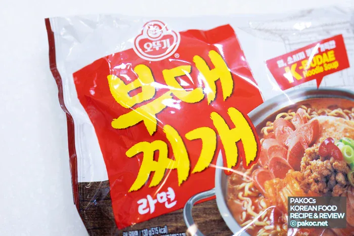 韓国式プレミアムチゲラーメンの画像