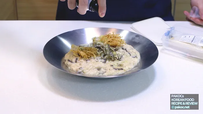 リゾットを仕上げるコツの共有