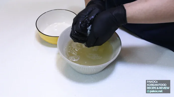 ファンテワカメスープの必須材料の紹介