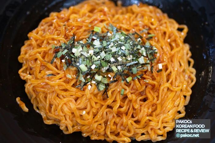Información sobre la base de gochujang de la salsa de Paldo Bibimmyeon