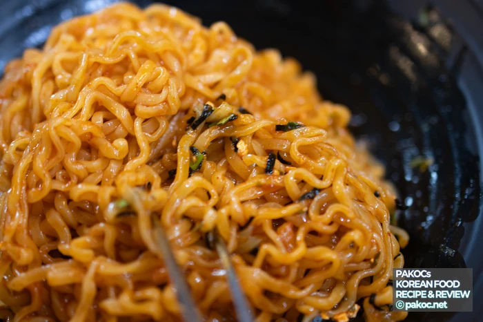 Reseña de ramen premium de Paldo Bibimmyeon