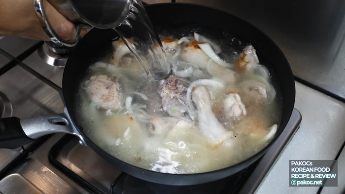 鶏肉をつけて食べる方法