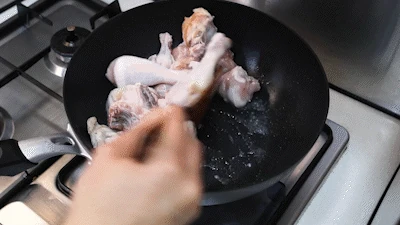 冷水でじゃがいものデンプンを抜く方法